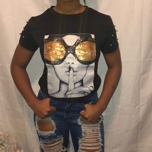 Cute big shades T-shirt